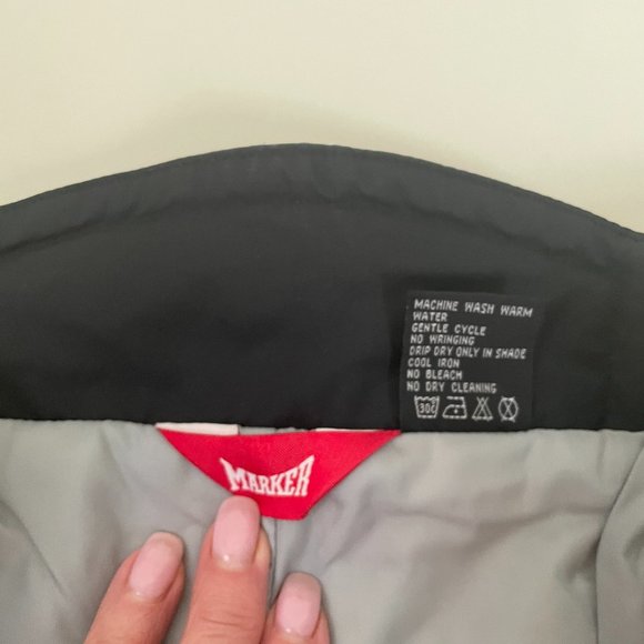 MARKER Womens Black Ski Pant Size 8 - Picture 3 of 9